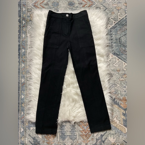 Derek Lam 10 Crosby Noor Seamed High-Waist Pants - Picture 9 of 14